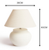 Olive Table Lamp - Off White