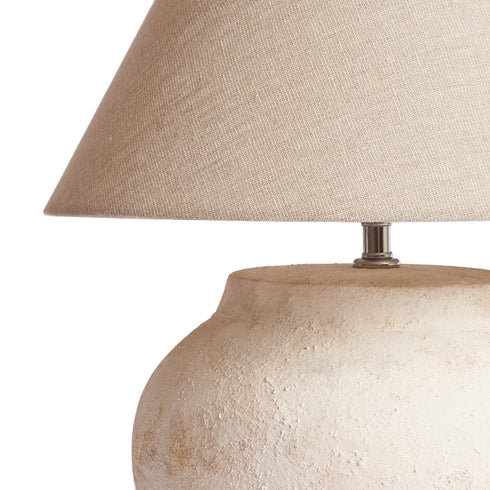 Olive Table Lamp - sandstone