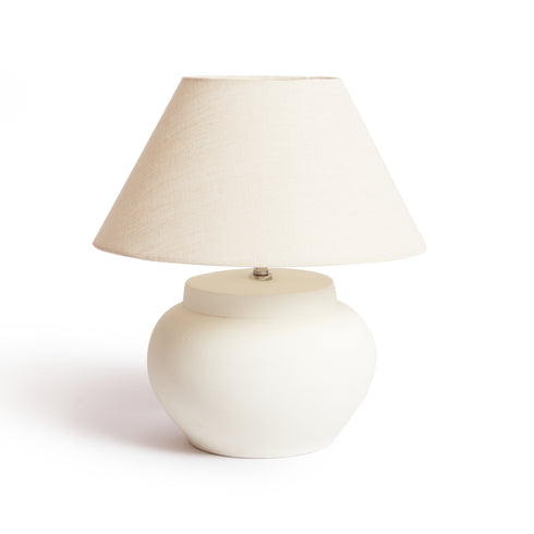 Olive Table Lamp - Off White