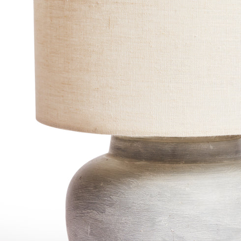 Olive Table Lamp - Grey