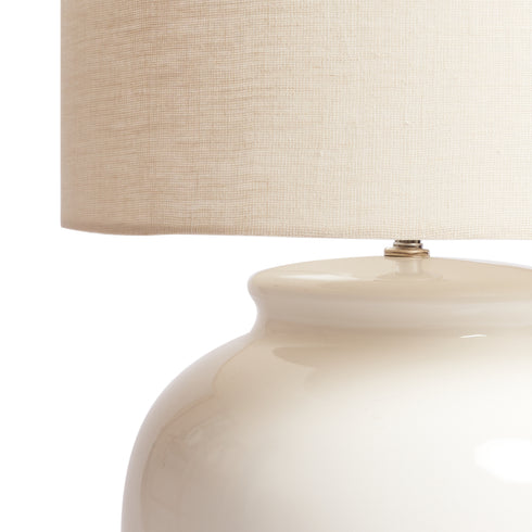 Medium Sun Table Lamp - White