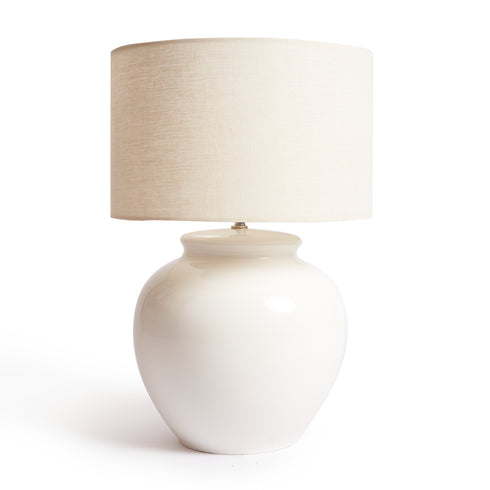 Medium Sun Table Lamp - White