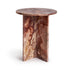 Onyx marble side table
