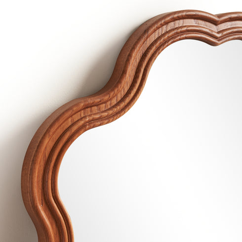 Oakwave Mirror