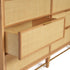 Cane and Oak Dresser