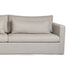 Divine Sofa - grey linen fabric
