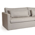 Divine Sofa - grey linen fabric
