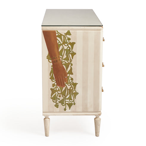 Kemet Painted Cabinet