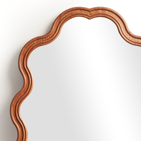 Oakwave Mirror