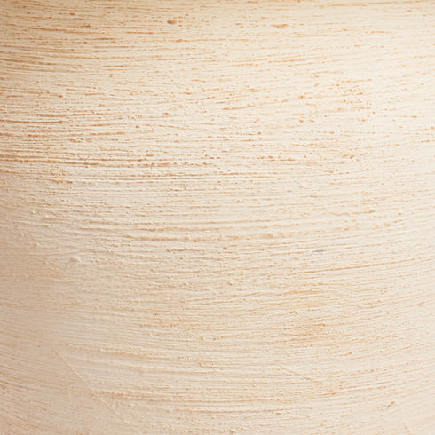 Large Sun Table Lamp - Etched Off white