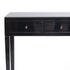 Noir gloss console
