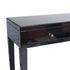 Noir gloss console