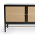 Cane black cabinet