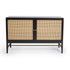Cane black cabinet