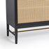 Cane black cabinet