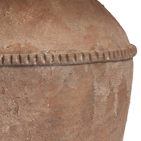 Antiqued Brown Table Lamp