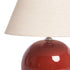 cherry table lamp
