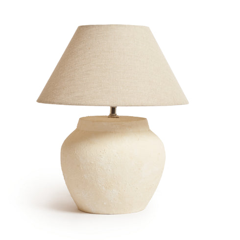 Olive Table Lamp - Cream