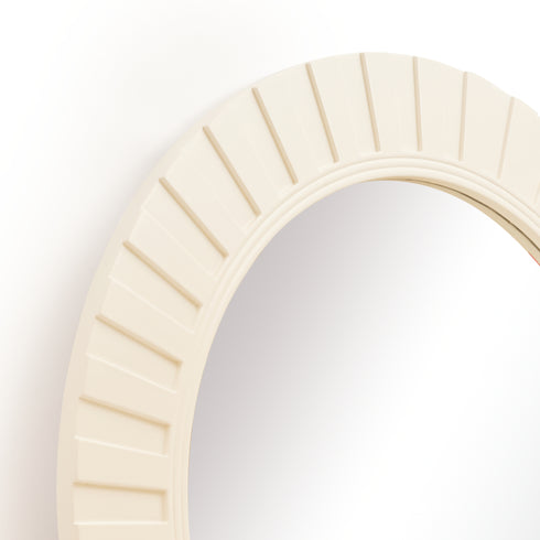 White Sunbeam Mirror