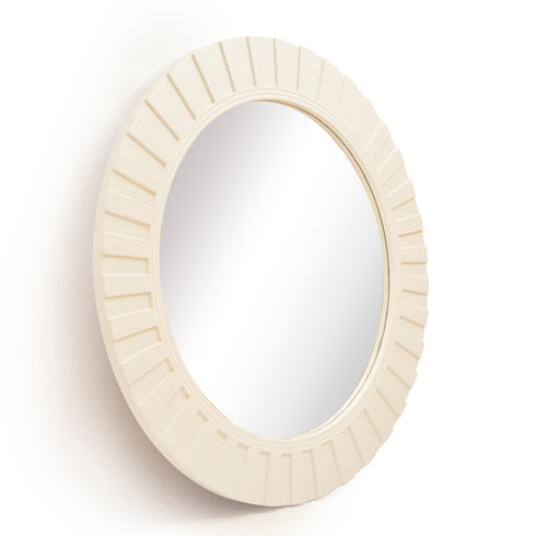 White Sunbeam Mirror
