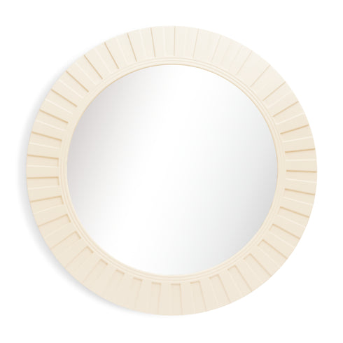 White Sunbeam Mirror