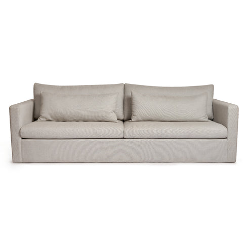 Divine Sofa - grey linen fabric