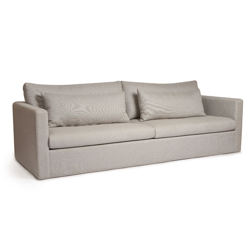 Divine Sofa - grey linen fabric