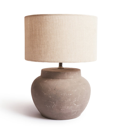 Olive Table Lamp - Greige