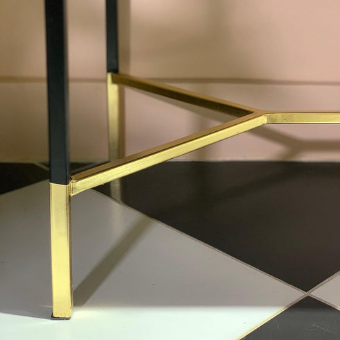 Hand Painted Flying Birds Cabinet