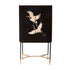 Hand Painted Flying Birds Cabinet