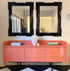Art Deco Black Mirror