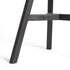 Teak Stool - Black