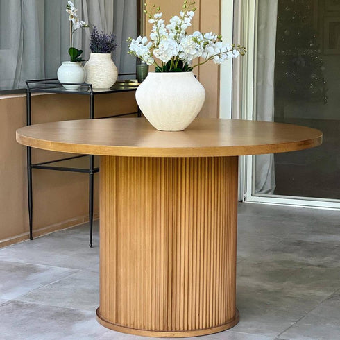 Ribbed Dining Table