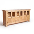 Glass Window Oak Buffet