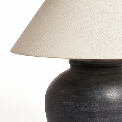 Medium Sun Table Lamp - Charcoal