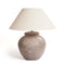 Large Sun Table Lamp - Greige