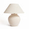 Medium Sun Table Lamp - Etched Off White